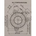 Récepteur d'embrayage hydraulique AP Racing