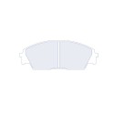 Plaquettes CL Brake RC6 Honda Civic 1600 16s/ Accord 2.2L 16s