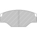 Plaquettes Ferodo Racing CP2340D51