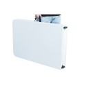 Table pliante "valise" PVC blanche 1.83cm