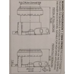 Récepteur d'embrayage hydraulique AP Racing