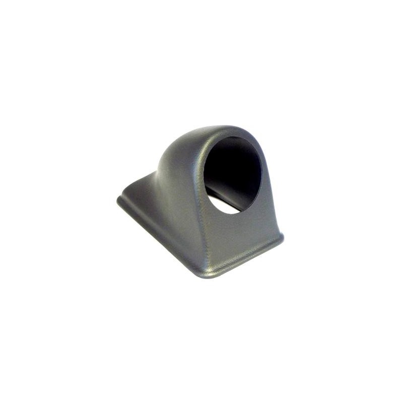 Support sur arceau en pvc noir pour montage d'1 manomètre diamètre