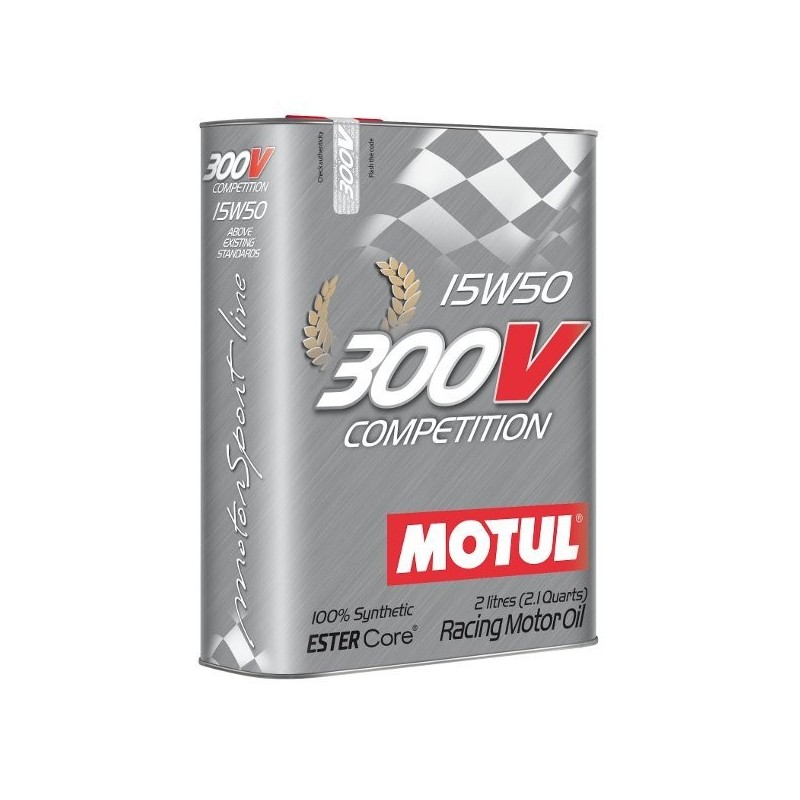 Huile moteur Motul 300V 15w50 2L