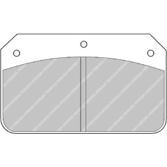 Plaquettes Ferodo Racing Alcon PNF0084 / Wilwood Dynalite