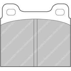 Plaquettes Ferodo Racing Porsche 911 2.0L / Simca RII