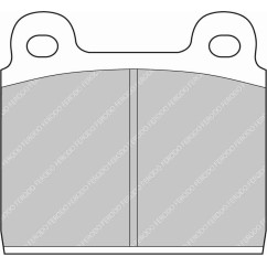 Plaquettes Ferodo Racing Alfa 1750-2000/Porsche 911 2.2-2.3/Lancia Stratos