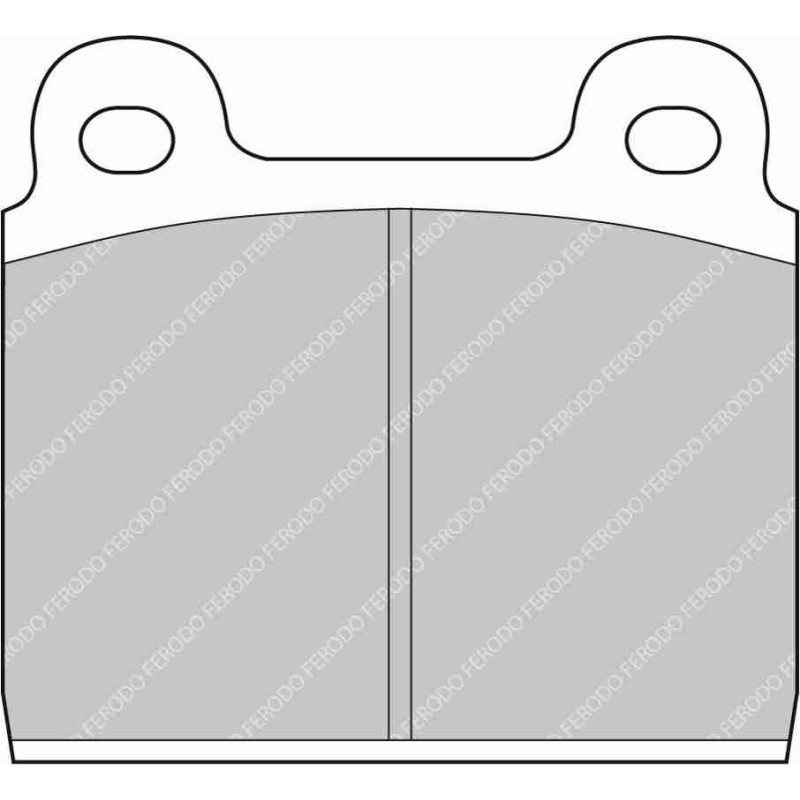 Plaquettes Ferodo Racing Alfa 1750-2000/Porsche 911 2.2-2.3/Lancia Stratos