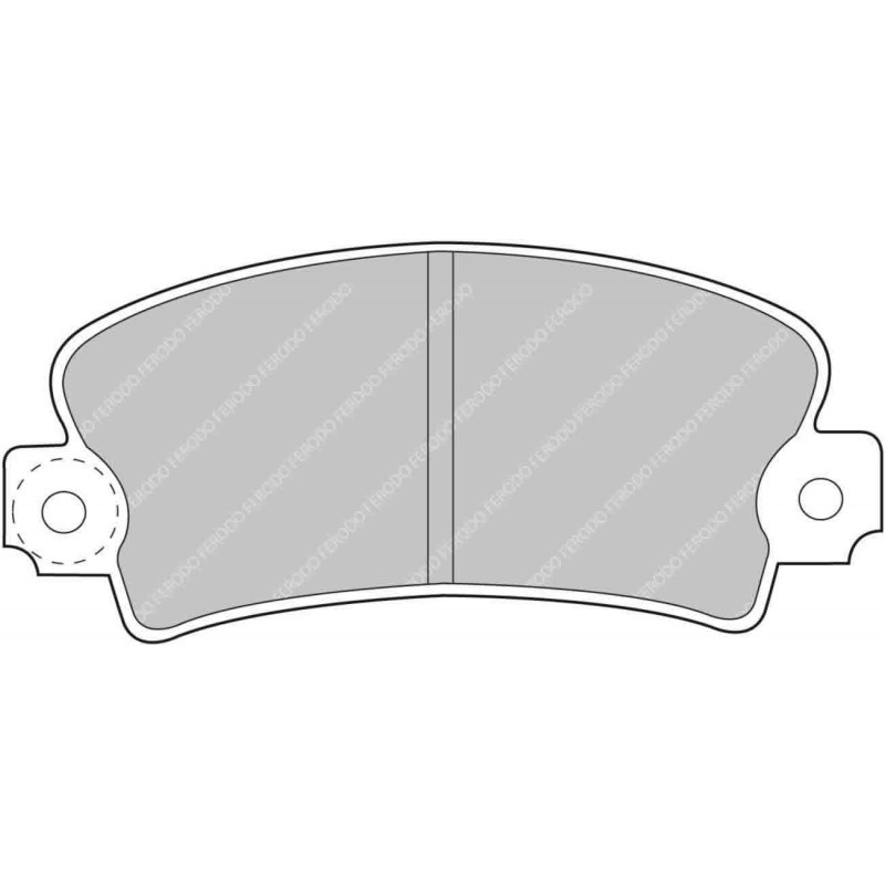 Plaquettes Ferodo Racing Alfa 33/Peugeot 104/Renault 5-12-16/ Alpine 1300-1600