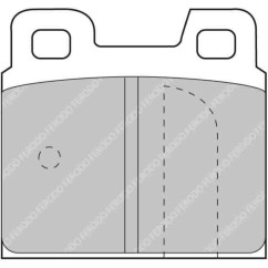 Plaquettes Ferodo Racing Alfa GTV-Alfetta-75/Porsche 914