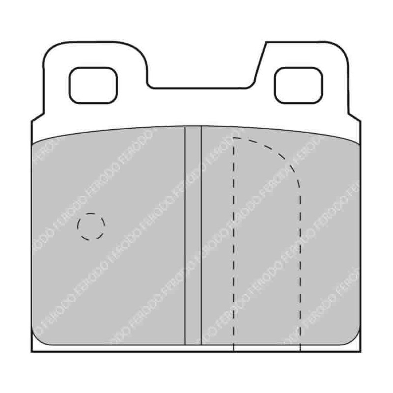 Plaquettes Ferodo Racing Alfa GTV-Alfetta-75/Porsche 914