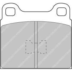 Plaquettes Ferodo Racing Audi 80/VW Golf 1-Sirocco