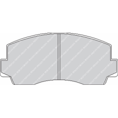 Plaquettes Ferodo Racing Toyota Celica/Mitsubishi Pajero