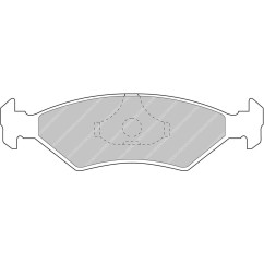 Plaquettes Ferodo Racing Ferrari 328-GTB-Mondial/Ford Escort XR3-Fiesta XR2