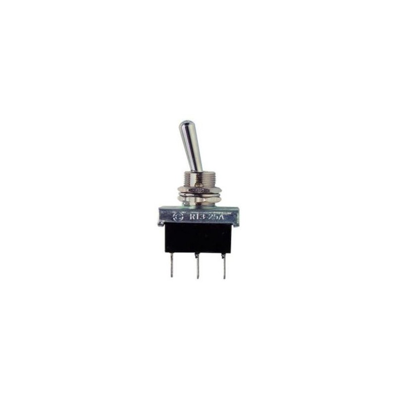 interrupteur On/Off/On acier 25Amp