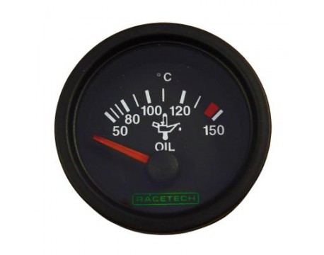 Manomètre de température d'huile Racetech