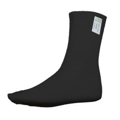 Chaussettes anti-feu mi-longues OMP noires  FIA