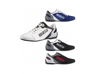 Chaussure Sparco Time 77 cuir blanche