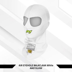 Cagoule chouette P1 blanche FIA