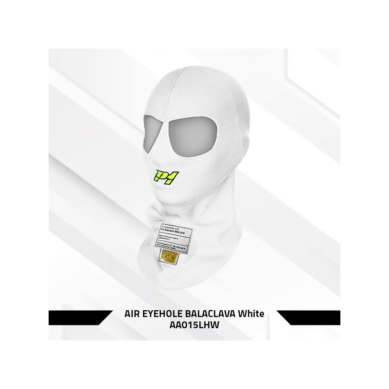 Cagoule chouette P1 blanche FIA