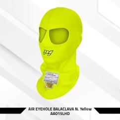 Cagoule chouette P1 jaune fluo FIA
