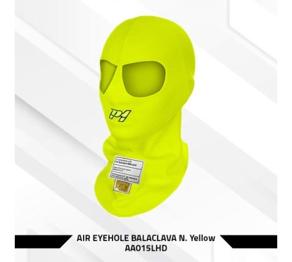 Cagoule chouette P1 jaune fluo FIA