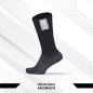 Chaussettes P1 mi-hautes noires FIA