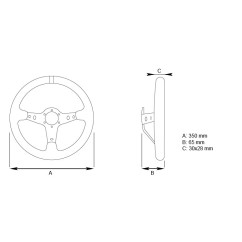 Volant GP Race S2000 350mm