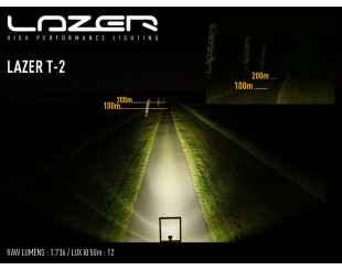 Rampe à Leds Lazer T2 "Off Road"